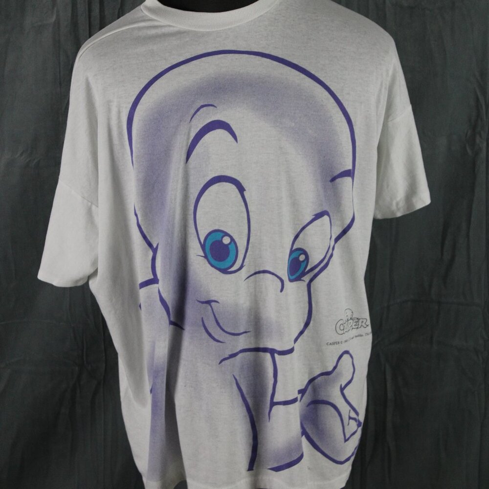 Vintage Graphic T-shirt Casper the Friendly Ghost Big Graphic - Men's 3XL